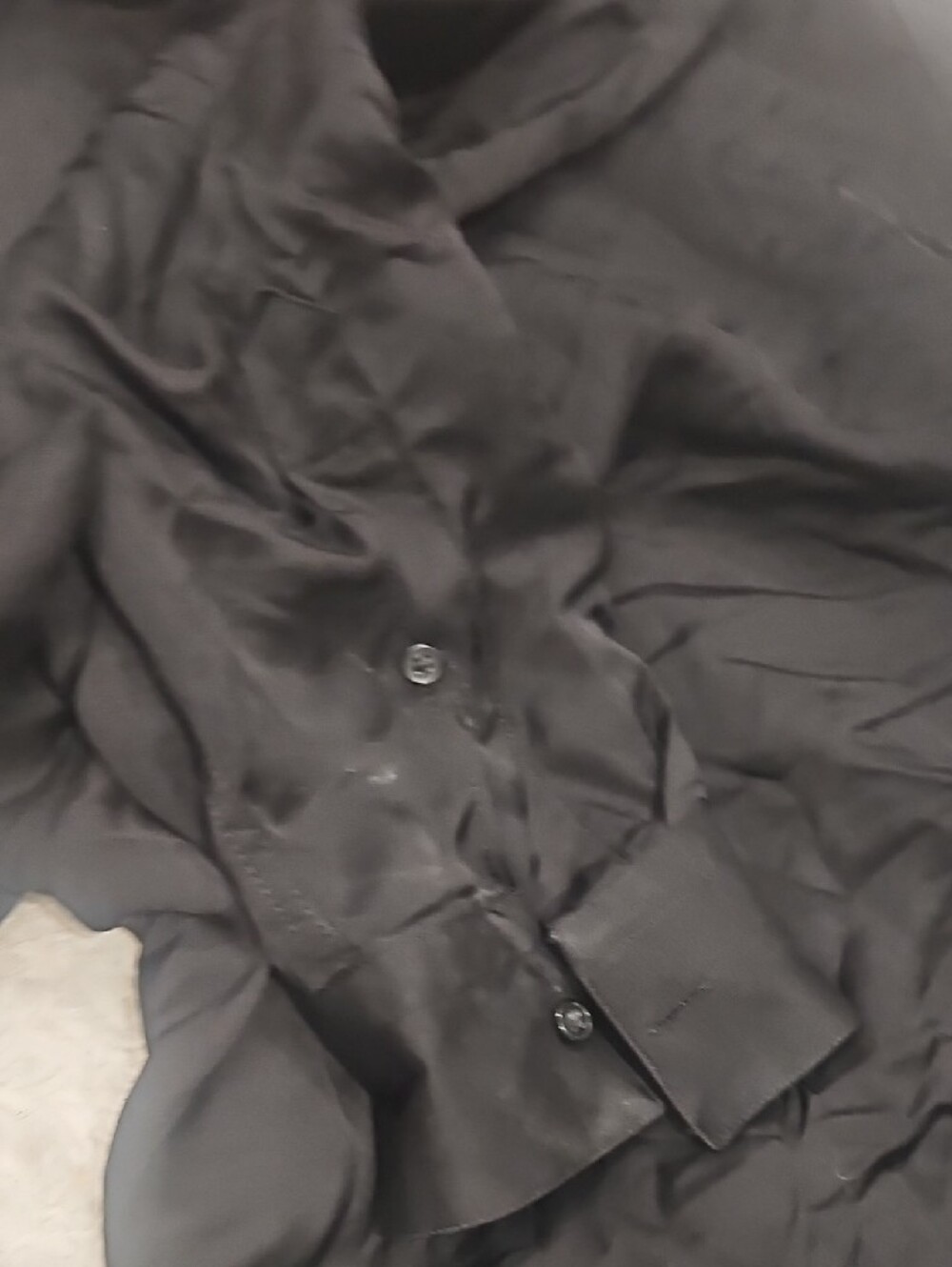 Zara Men Black Lightweight Button-Up Shirt Jacket - Picture 4 of 4